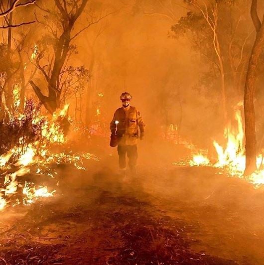 Bushfires are part of Human-induced Climate Damage